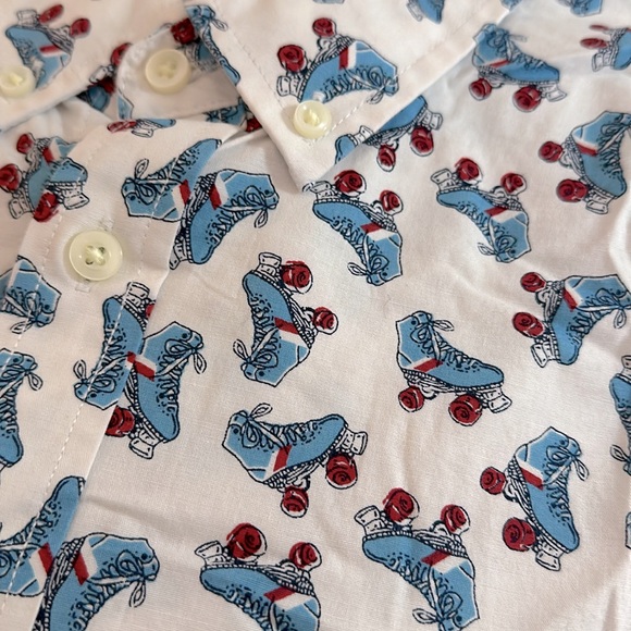 Goodfellow Skates Short Sleeve Button Down size XXL - Picture 6 of 6